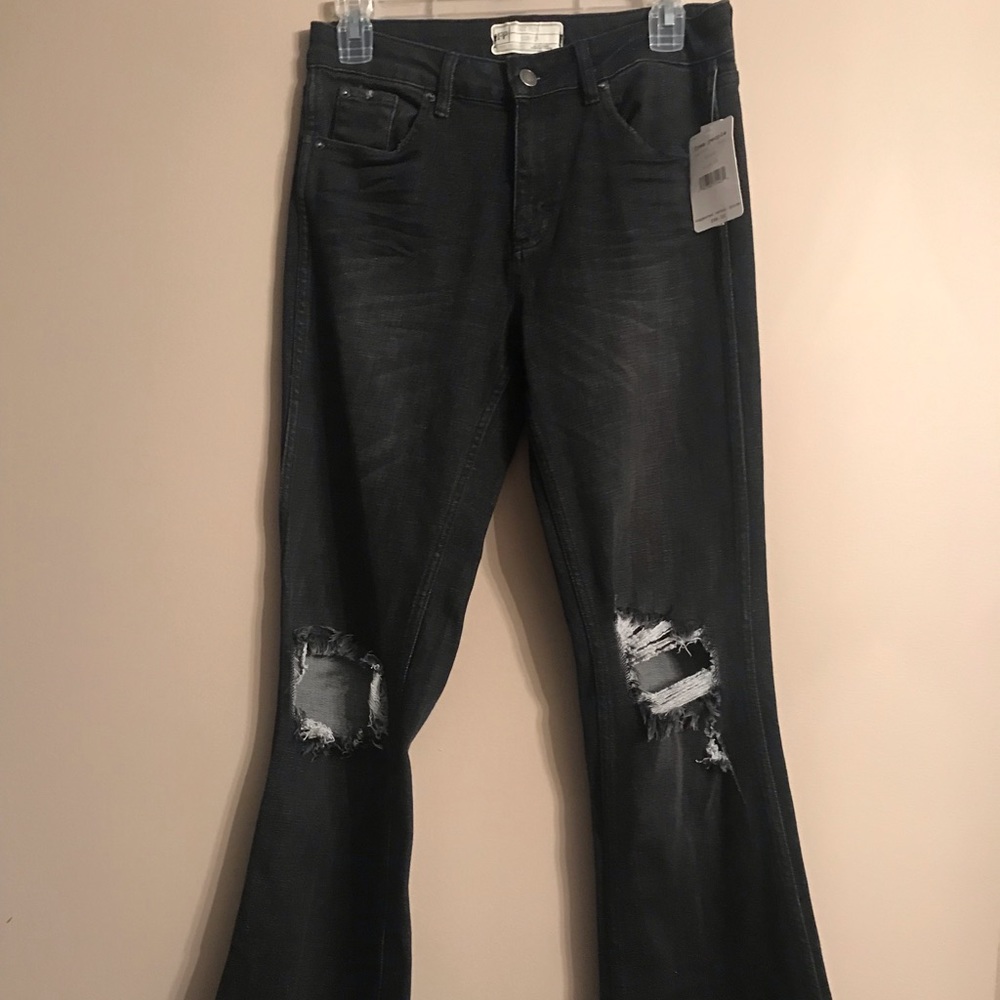 free people black jeans